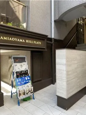 南青山ヒルフラッツの外観