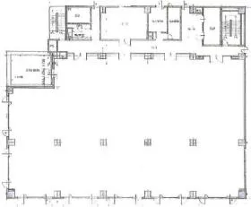 OJビル Rent Officeビルの基準階図面