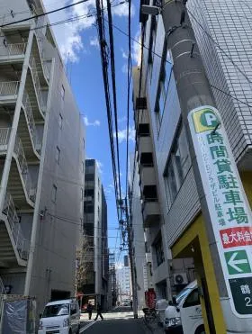 鶴屋町ルポビルの外観