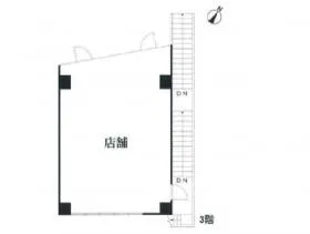 KAMOSU BLDGビルの基準階図面