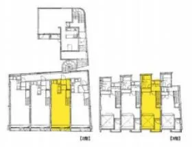 R-rooms三軒茶屋の基準階図面