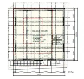 表参道391アネックスビルの基準階図面