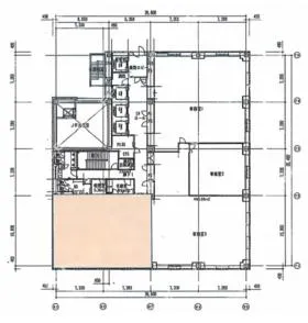 東短室町ビルの基準階図面