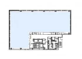 KANDA SQUARE FRONT(神田スクエアフロント)の基準階図面