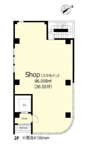 北青山213計画ビルの外観