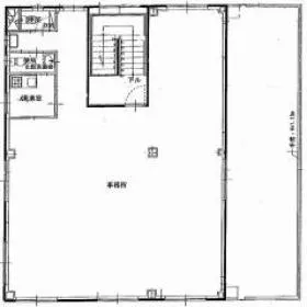 №1264 菅田町事務所ビルの基準階図面