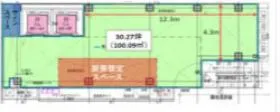 HULIC &New AKIHABARAの基準階図面