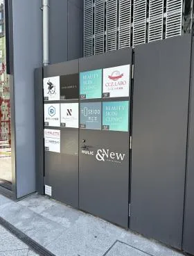新宿3丁目開発計画ビルの外観