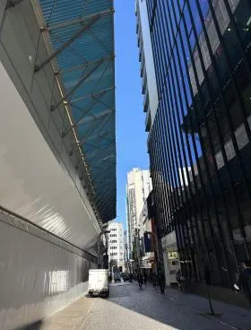 新宿3丁目開発計画ビルの外観