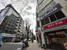 通り沿い（半蔵門駅通り）を永田町方面に進み、オリジンデリカを通過して右に曲がる