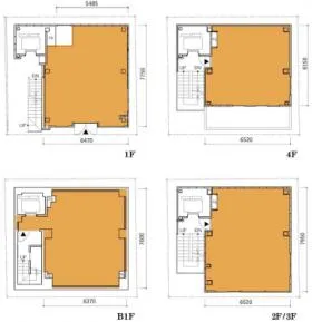 AG成城学園前ビルの基準階図面