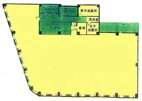 さくら日本橋ビルの基準階図面