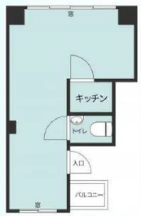 加藤ビルの基準階図面