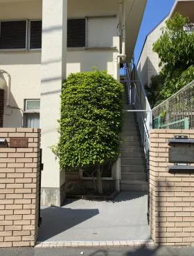 笄ハイツの外観