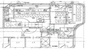 ミクニ銀座ビルの基準階図面