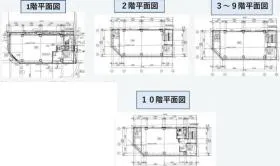 第122東京ビルの基準階図面