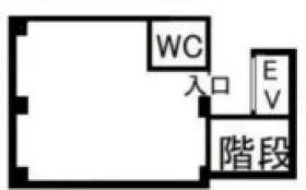 北池袋駅ビルの基準階図面