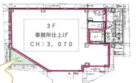 hiroo fiveビルの基準階図面