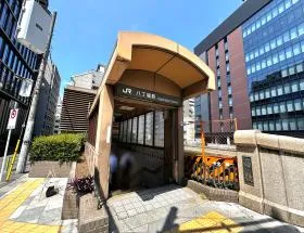 B4出入口から地上に出る