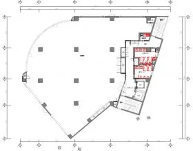 Crobis立川の基準階図面