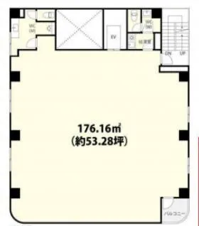 フォーラム浅草田原町の基準階図面
