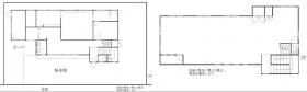原宿南2丁目店舗の基準階図面