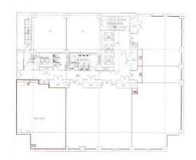 ニッセイ那覇センタービルの基準階図面