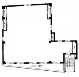京王八王子光洋ビルの基準階図面