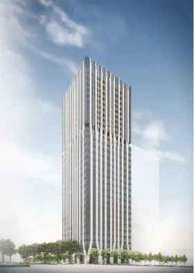 WeWork Dタワー西新宿の外観