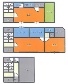 本郷ハウスの基準階図面