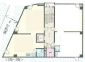 丸昌西ビルの基準階図面