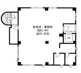 リアルワンビルの基準階図面