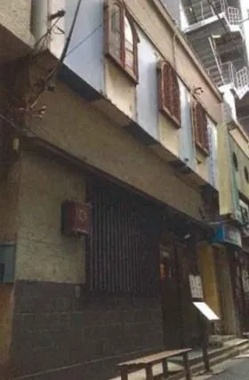 八丁堀2階店舗の外観