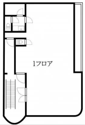 ランドフォレスト足立皿沼Ⅱの基準階図面