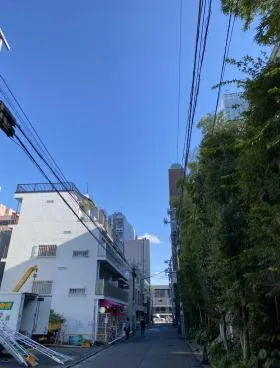 青山パインビレッジビルの外観