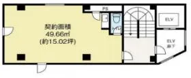 徳竹ビルの基準階図面