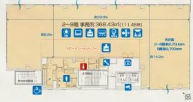 VPO東日本橋の基準階図面