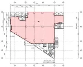 東池袋1丁目K11ビルの基準階図面