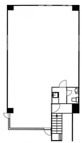 しもじまビルの基準階図面