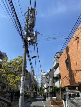 松籟ハイツの外観