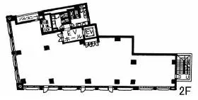 パシフィックマークス赤坂見附の基準階図面