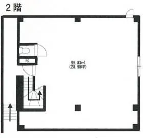 富士見台二丁目ビルの基準階図面