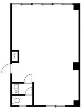 スクウェア新大塚の基準階図面