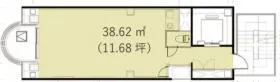 メビウスビルの基準階図面