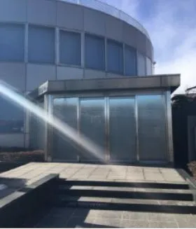 NTTドコモ甲府朝気ビルの外観