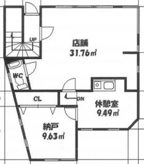 ローリエビルの基準階図面