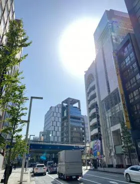 HULIC &New GINZA8 ビルの外観