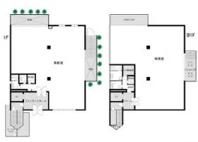 青山SGKビルの基準階図面