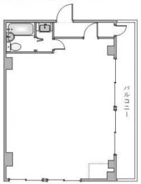 フジビルの基準階図面