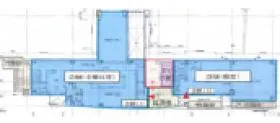 相鉄フレッサイン新橋烏森口ビルの基準階図面
